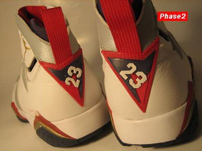 Air Jordan VII Olympic Look See Sample